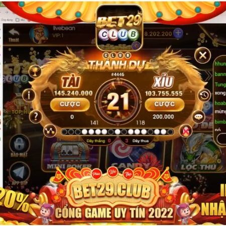 Link vào Bet29 – Địa chỉ chơi game bài đổi thưởng chất lượng nhất