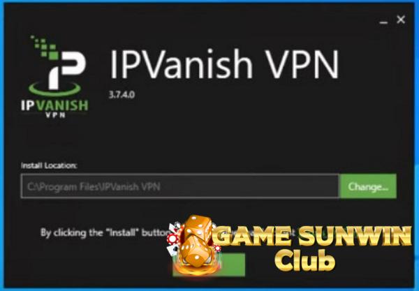 Cài đặt phần mềm IPVanish