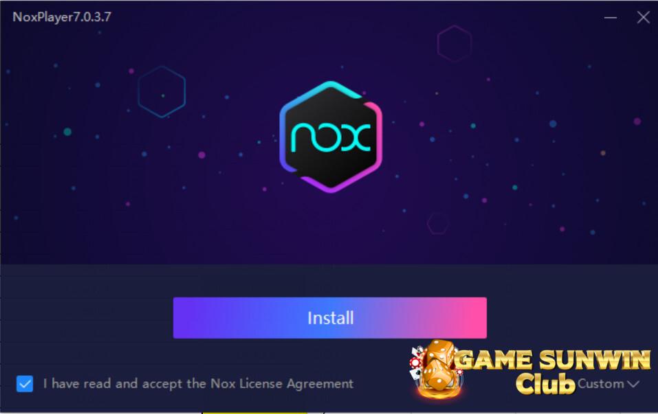 Tiến hành cài đặt phần mềm NoxPlayer trên thiết bị